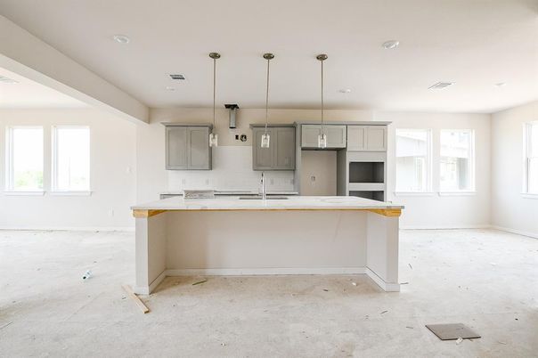 Interior, Kitchen, Pendant Lights, Recessed Lighting