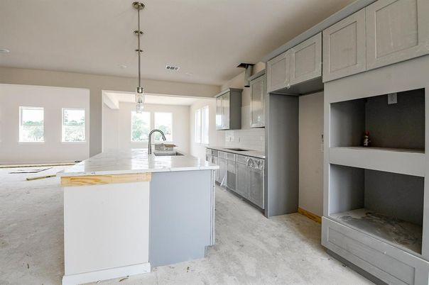 Interior, Kitchen, Pendant Lights, Recessed Lighting