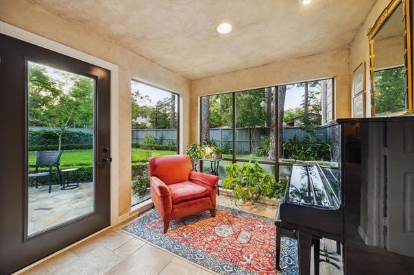 Interior, Recessed Lighting, Sun Room