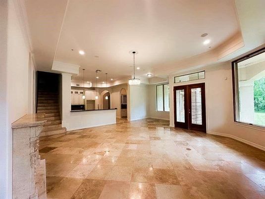 Interior, Kitchen, Pendant Lights, Recessed Lighting