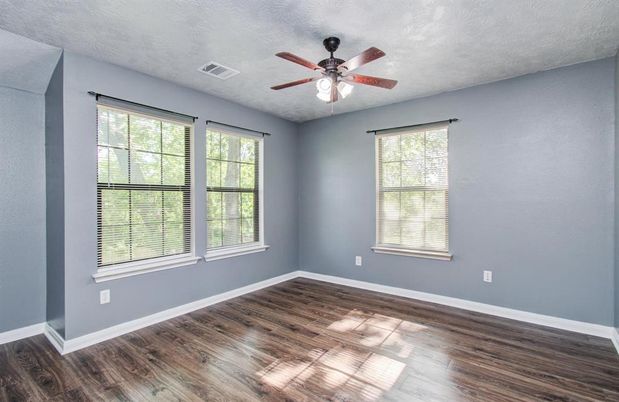 Empty room, Interior, Wood Texture Flooring