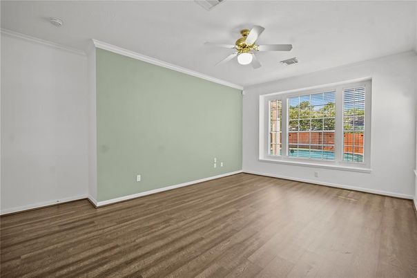 Empty room, Interior, Wood Texture Flooring