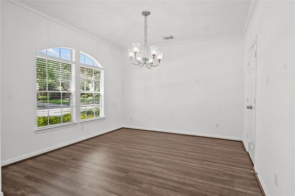 Chandelier, Empty room, Interior, Wood Texture Flooring