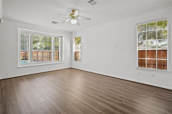 Empty room, Interior, Wood Texture Flooring