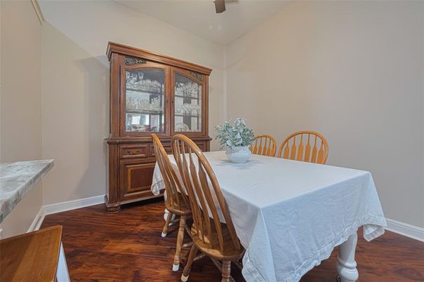 Dining room, Interior, Wood Texture Flooring