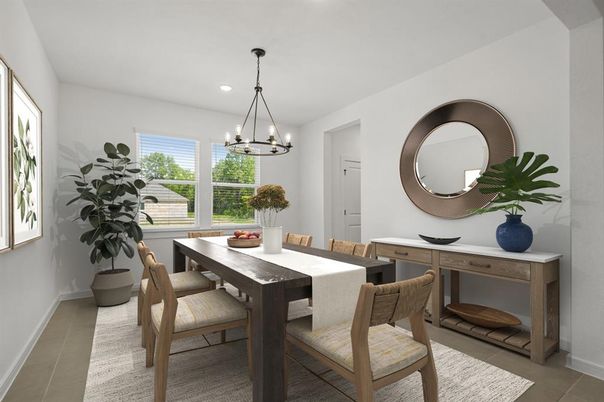 Chandelier, Dining room, Interior, Recessed Lighting