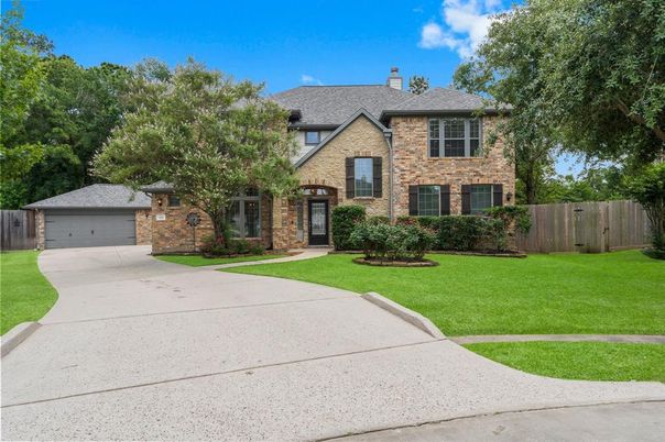 Detached Garage, Exterior, Facade, Brick Facade, French Provincial