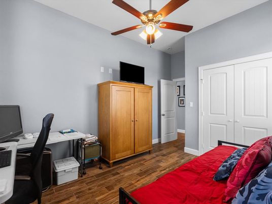 Home Office, Interior, Wood Texture Flooring