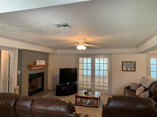 Fireplace, Interior, Living room, Stone Walls