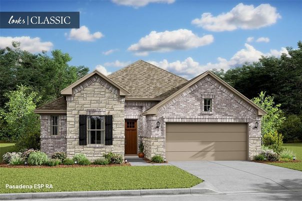 Attached, Exterior, Facade, Brick Traditional