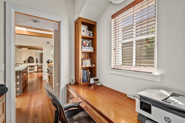 Home Office, Interior, Wood Texture Flooring