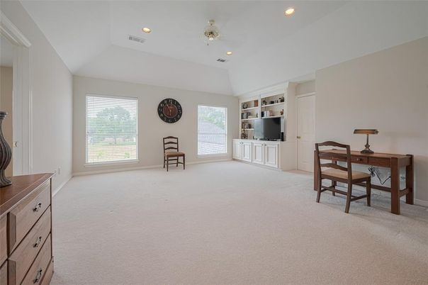 Home Office, Interior, Recessed Lighting