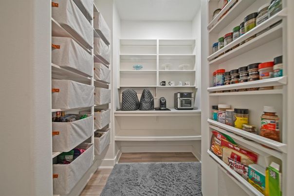 Interior, Walk-in Closets, Wood Texture Flooring