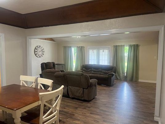 Dining room, Interior, Living room, Wood Texture Flooring