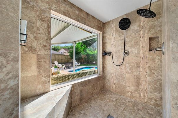 Bathroom, Glass Shower, Interior