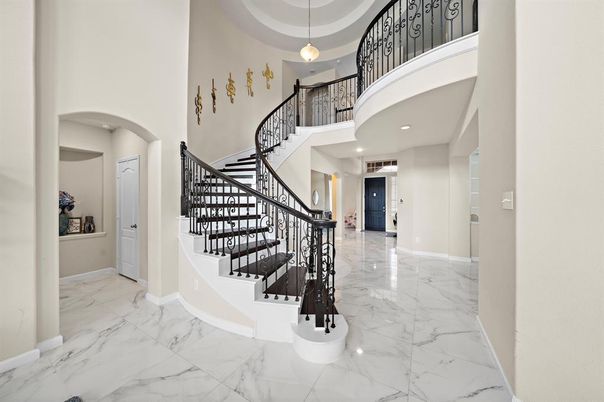 Interior, Marble, Pendant Lights, Recessed Lighting