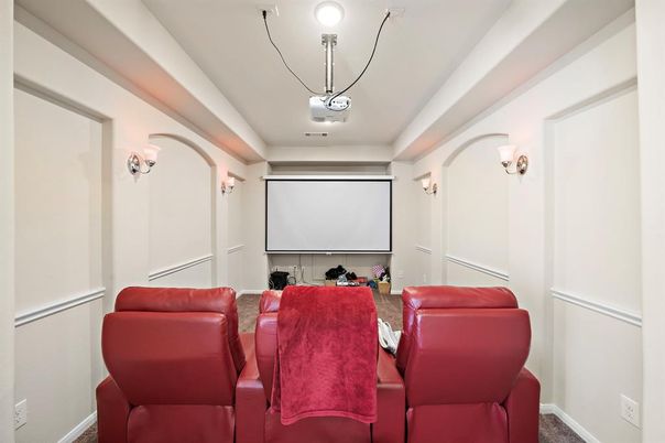 Home Theatre Room, Interior, Projection Screen, Theatre Room
