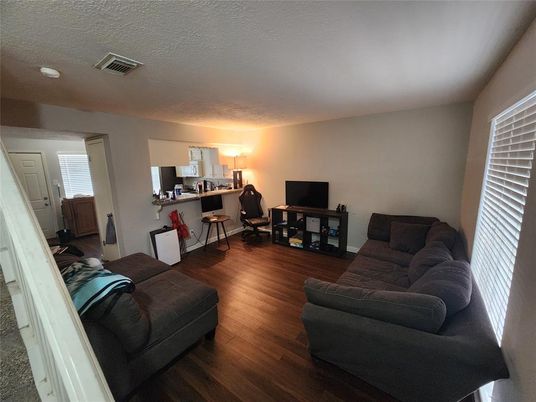Interior, Kitchen, Living room, Wood Texture Flooring