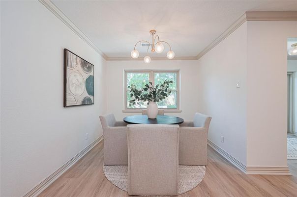 Dining room, Interior, Wood Texture Flooring