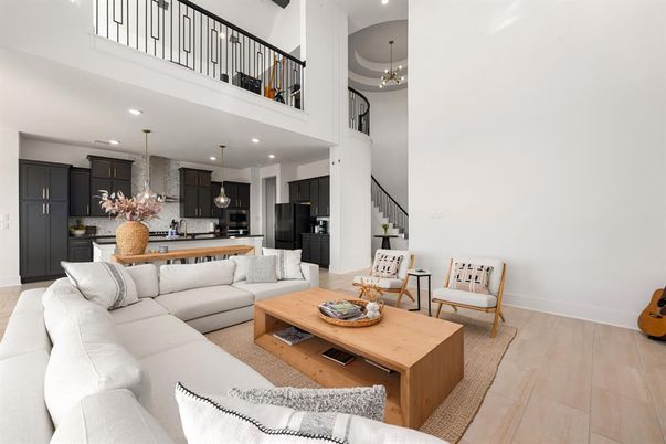 Dining room, Interior, Kitchen, Living room, Pendant Lights, Recessed Lighting