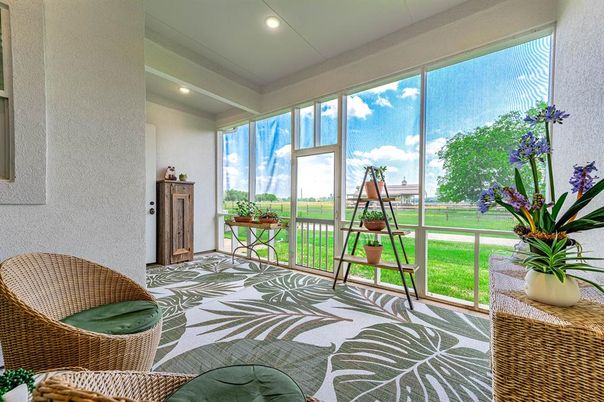Interior, Recessed Lighting, Sun Room