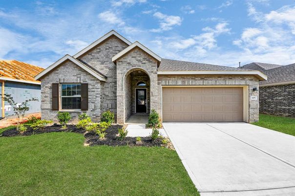 Attached, Exterior, Facade, Brick Facade, Brick Traditional