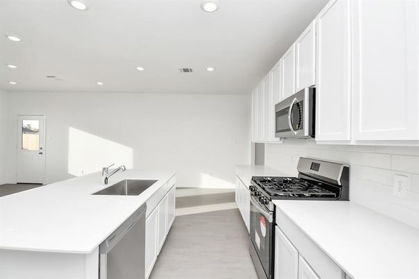 Interior, Kitchen, Recessed Lighting