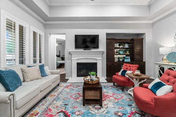 Fireplace, Interior, Living room, Wood Texture Flooring