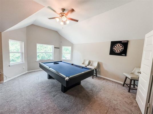 Billiard Table, Game Room, Interior