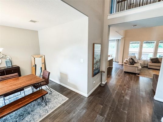 Dining room, Interior, Living room, Wood Texture Flooring