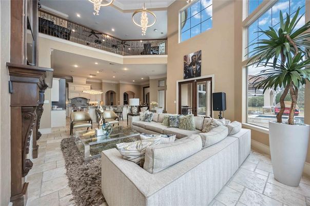 Interior, Kitchen, Living room, Pendant Lights, Recessed Lighting