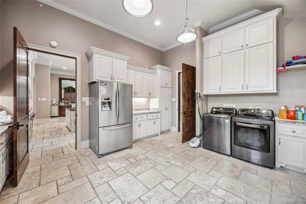 Interior, Kitchen, Pendant Lights, Recessed Lighting, Washer