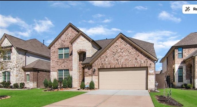 Attached, Exterior, Facade, Brick Facade, Brick Traditional