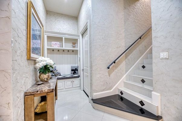 Interior, Marble Walls, Recessed Lighting