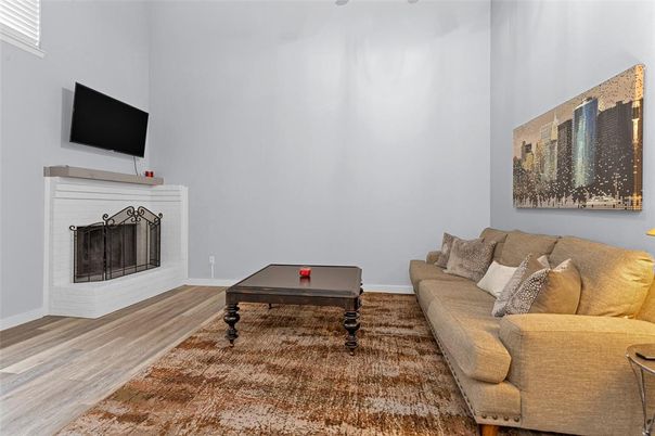 Fireplace, Interior, Living room, Wood Texture Flooring