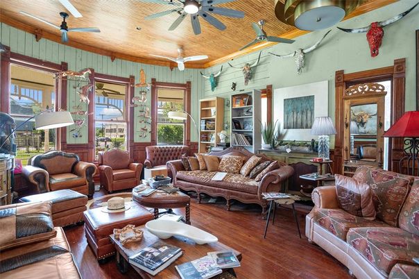 Interior, Living room, Wooden Ceilings, Wood Texture Flooring