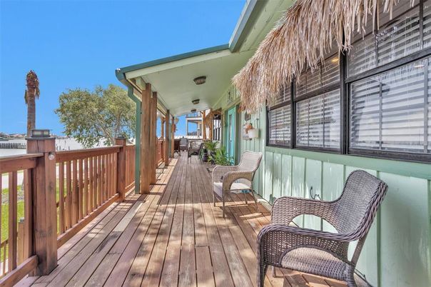 Exterior, Wood Texture Flooring