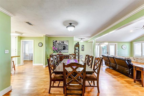 Dining room, Interior, Living room, Wood Texture Flooring
