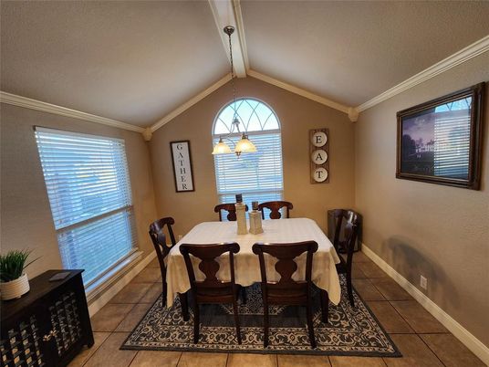 Dining room, Interior, Pendant Lights