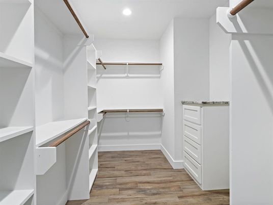 Interior, Recessed Lighting, Walk-in Closets, Wood Texture Flooring