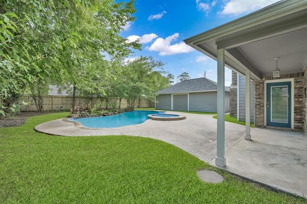 Backyard, Detached Garage, Exterior, Pool
