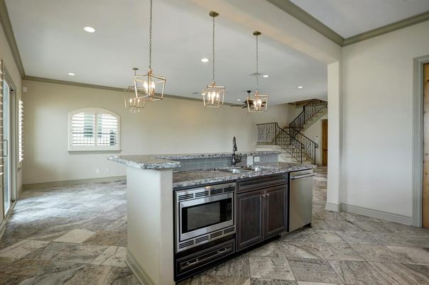 Interior, Kitchen, Pendant Lights, Recessed Lighting