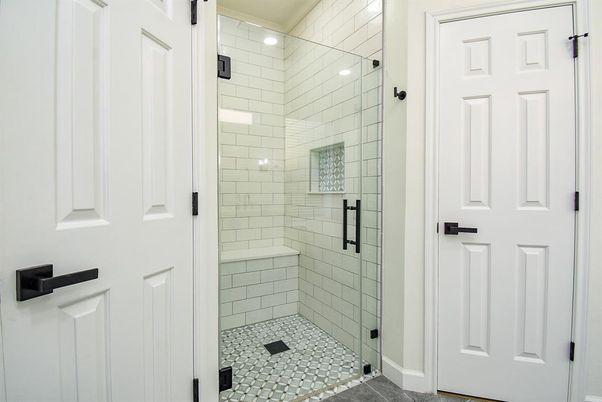 Bathroom, Glass Shower, Interior