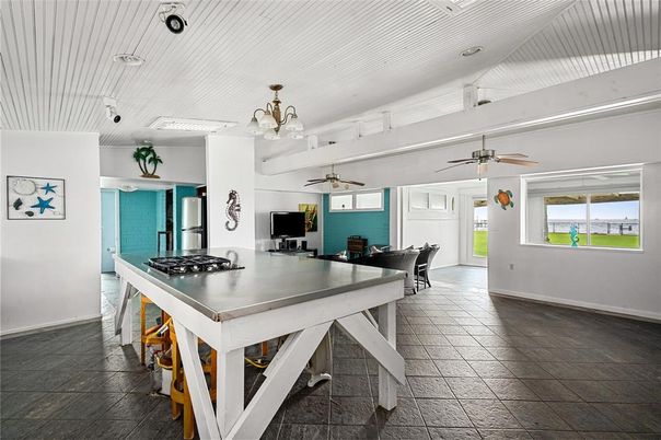 Dining room, Interior, Kitchen