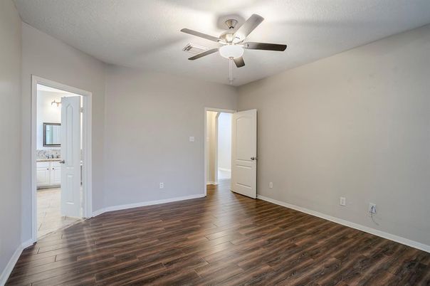 Bathroom, Empty room, Interior, Wood Texture Flooring