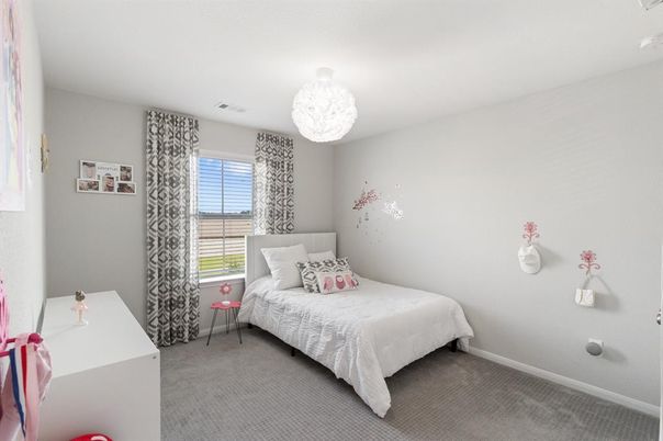 Bedroom, Chandelier, Interior