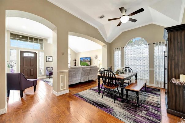 Dining room, Interior, Living room, Wood Texture Flooring
