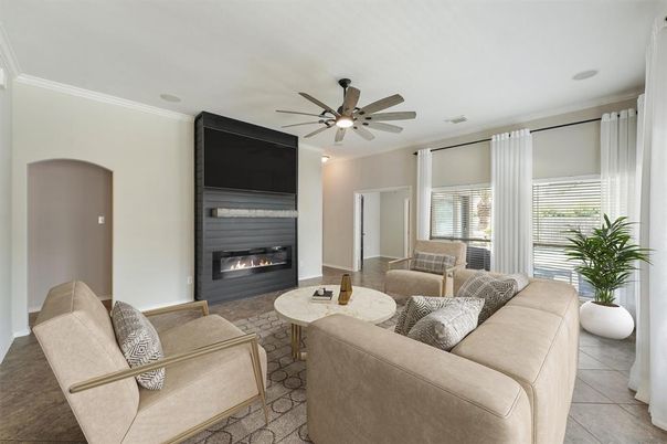 Fireplace, Interior, Living room