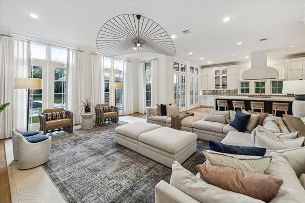 Interior, Kitchen, Living room, Recessed Lighting