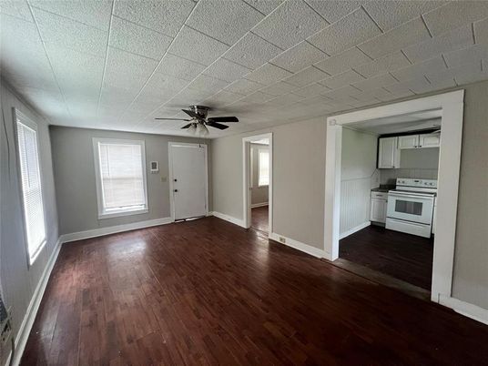 Empty room, Interior, Kitchen, Wood Texture Flooring